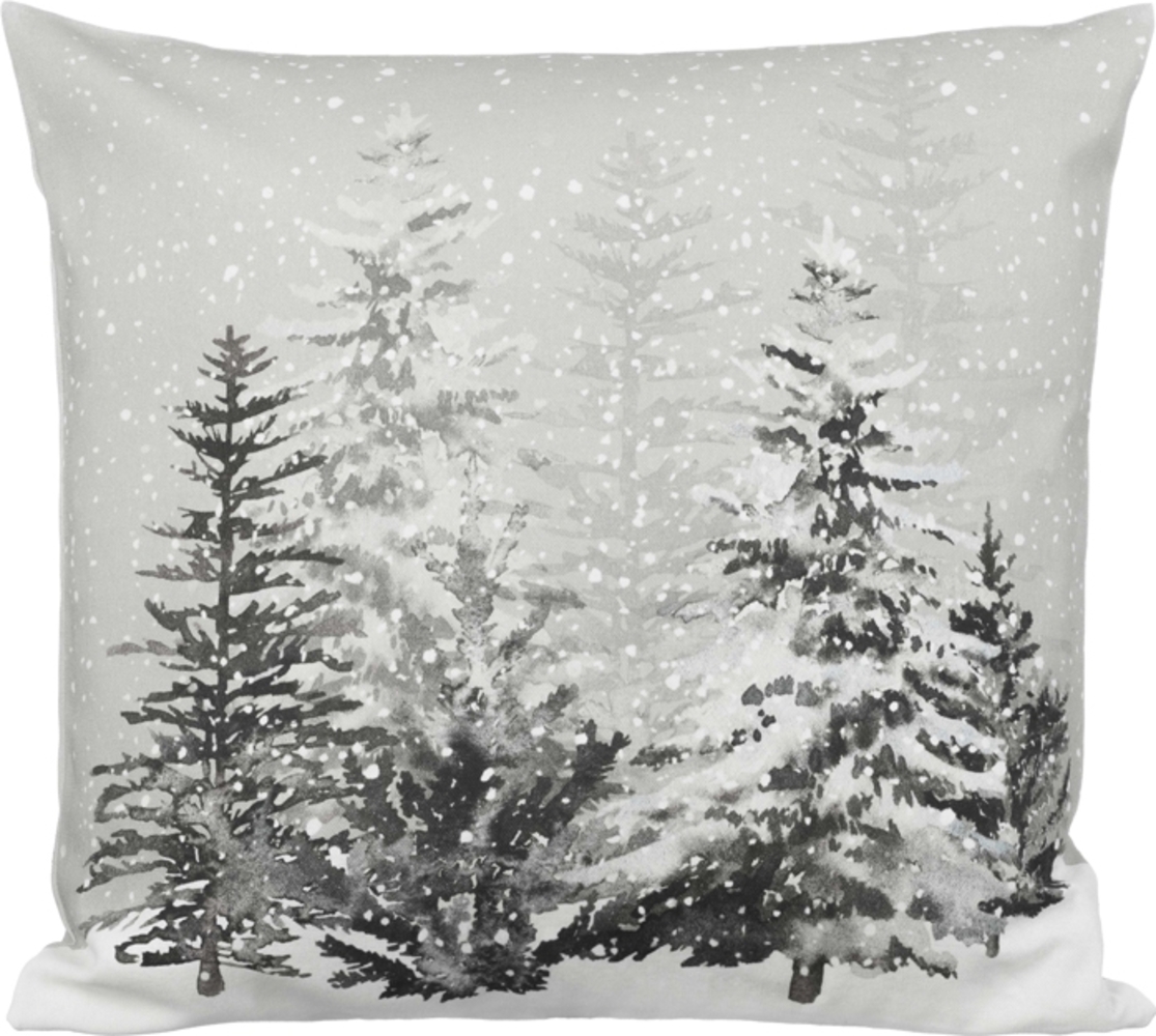 Pichler Kissenhülle 50x50 cm Foret grey 100% CO Bild 1