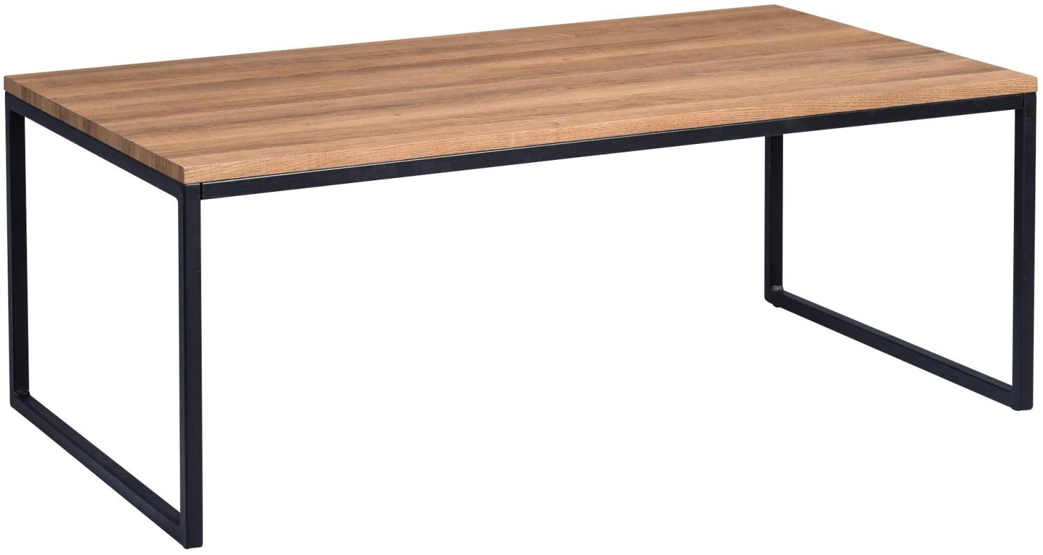 M2 Kollektion Jakarta 2 Couchtisch, MDF Dekor Eiche braun, 110x60cm, Höhe 43cm Bild 1