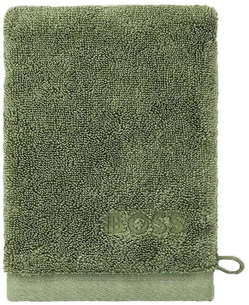 Hugo Boss Home Frottier Handtücher Loft|Waschhandschuh 15x21 cm| cool-green Bild 1