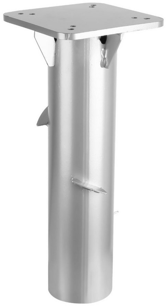 Clanmacy Schirmständer 16cm Sonnenschirmständer Universal Bodenplatte Bodenhülse Sonnenschirm Bild 1