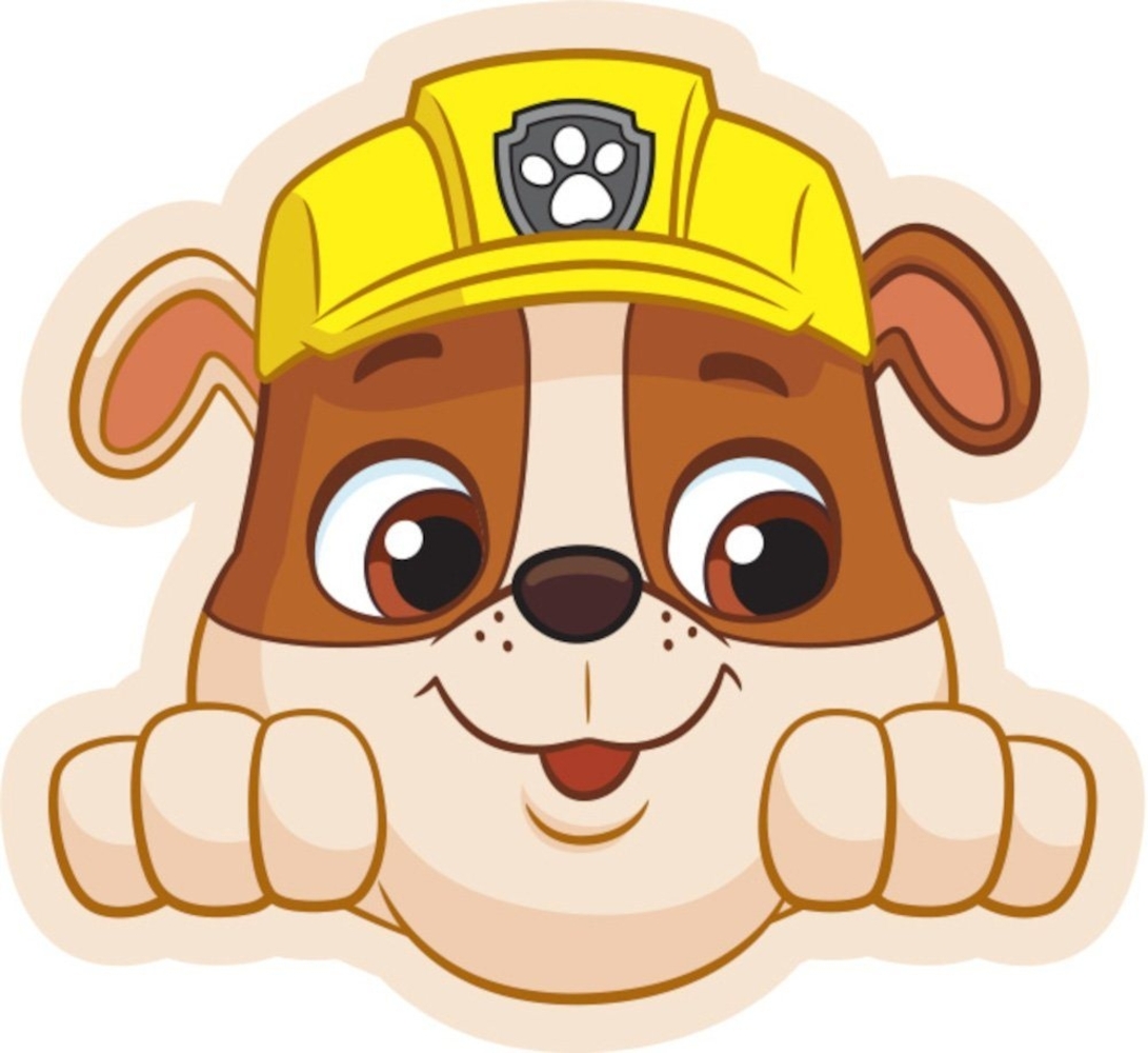 PAW PATROL Dekokissen PAW Patrol Kissen Dekokissen Hundekopf Bild 1