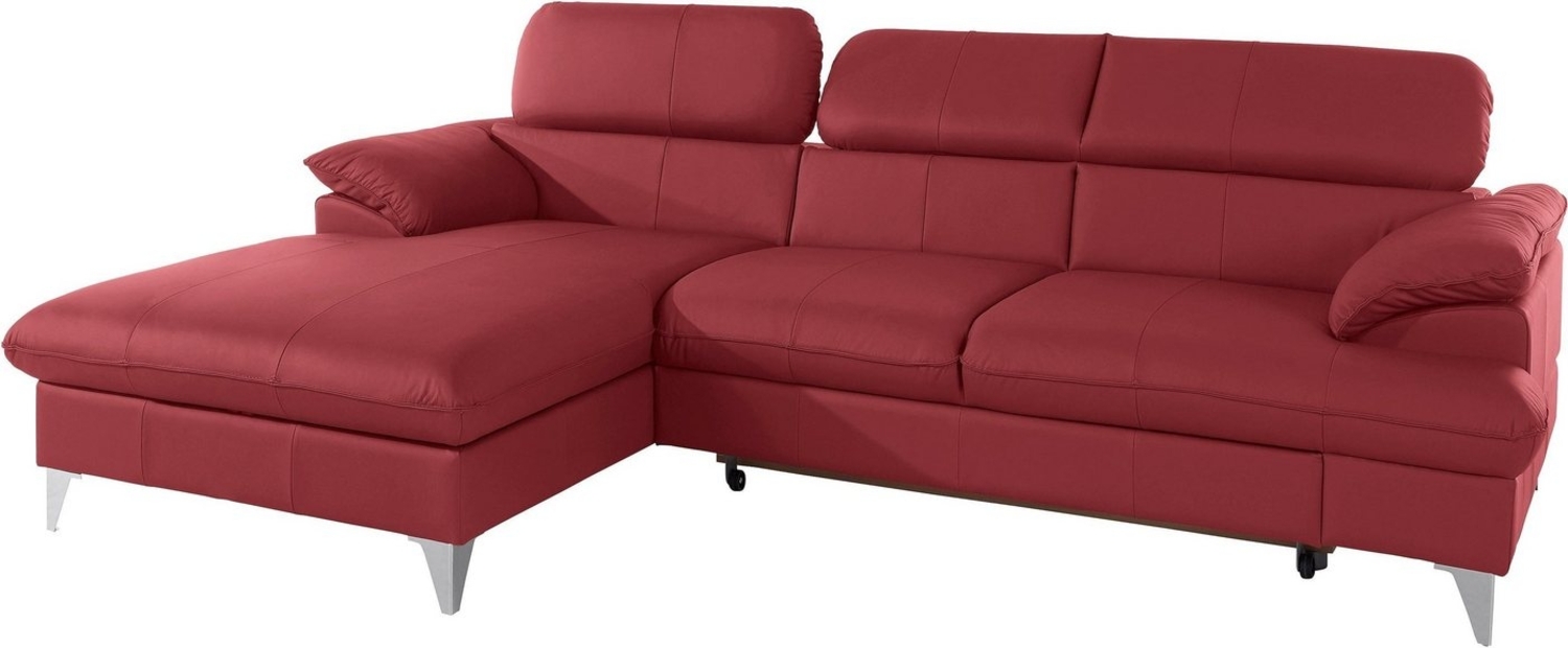 COTTA Ecksofa Caluso L-Form, mit Kopfteilverstellung, wahlweise mit Bettfunktion & Bettkasten Bild 1