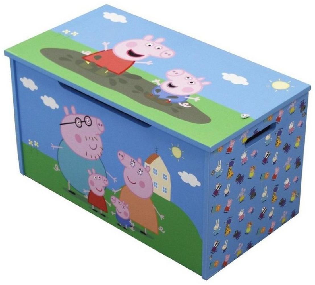 HTI-Living Spielzeugtruhe Aufbewahrungstruhe Peppa Pig (Stück, 1 St, 1 Kindertruhe), Spielzeugkiste Kindertruhe Bild 1