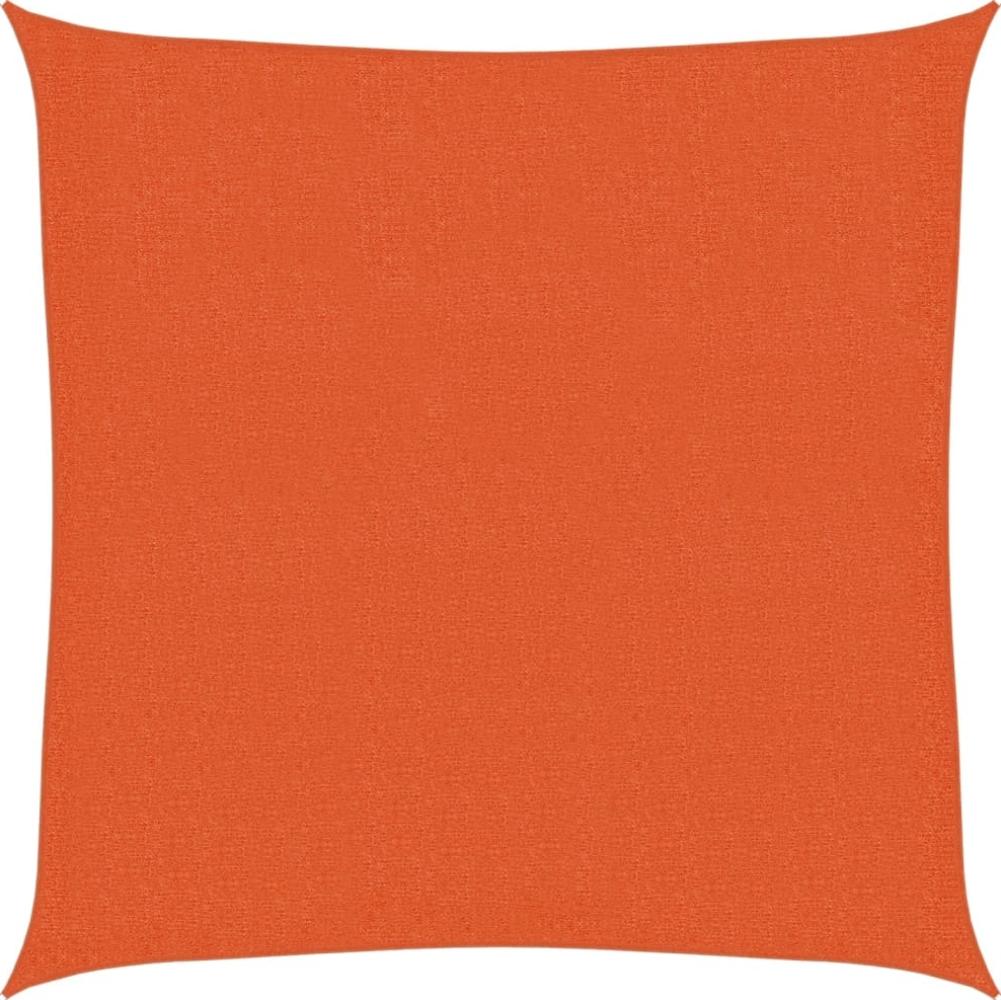 vidaXL Sonnensegel 160 g/m² Orange 3,6x3,6 m HDPE 311660 Bild 1