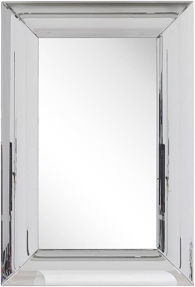 Wandspiegel silber 60x90 cm BODILIS Bild 1