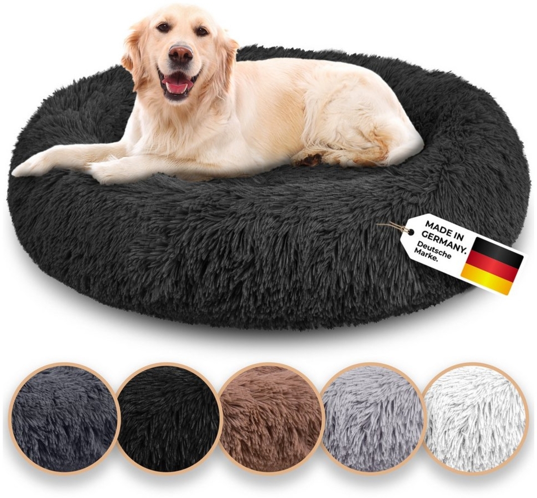 Belune Tierbett Kuschelweiches Hundebett mit Bezug - Original Belune - Made in Germany, vegane Materialien, waschbarer Bezug, verschiedene Größen und Farben, extra gemütlich Bild 1