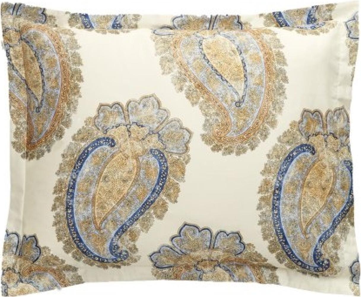Gant Home Kopfkissenbezug mit Reißverschluss Sateen Paisley Mild White (80x80 cm) 851030401-133-80x80 Bild 1