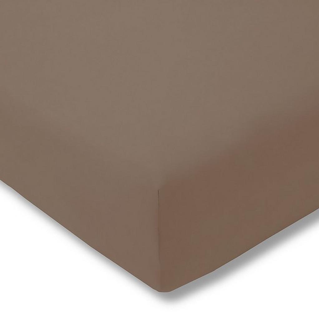 Estella Zwirnjersey Spannbetttuch für Boxspring Topper 100x200x7 cm bahama (095) Bild 1