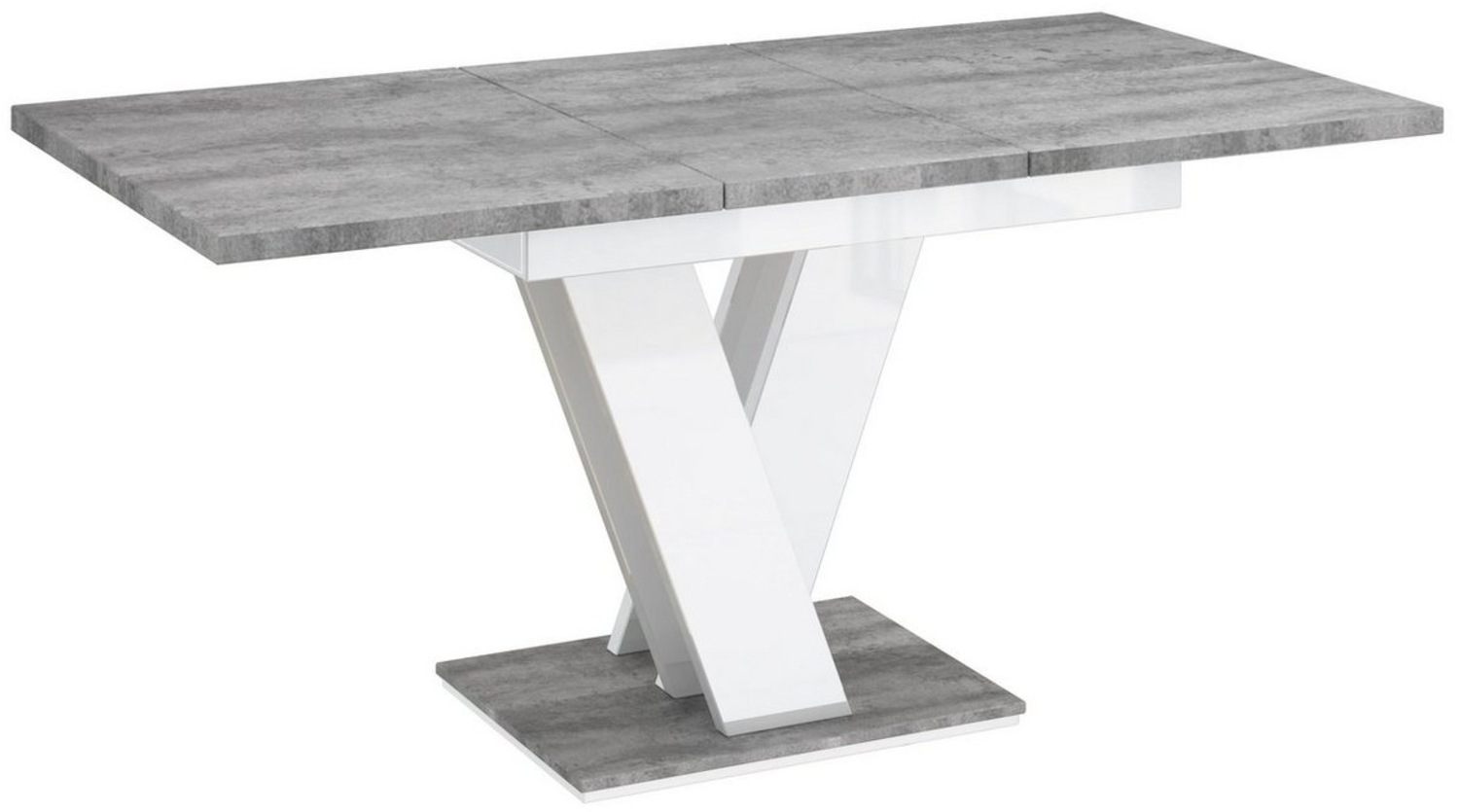 Compleo Esstisch Vinci Esszimmertisch, ausziehbar 120-160 cm, Esszimmer Bild 1
