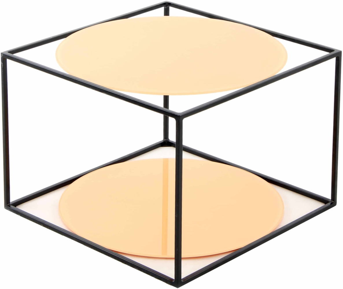 Beistelltisch Cody 110 Orange / Schwarz Bild 1