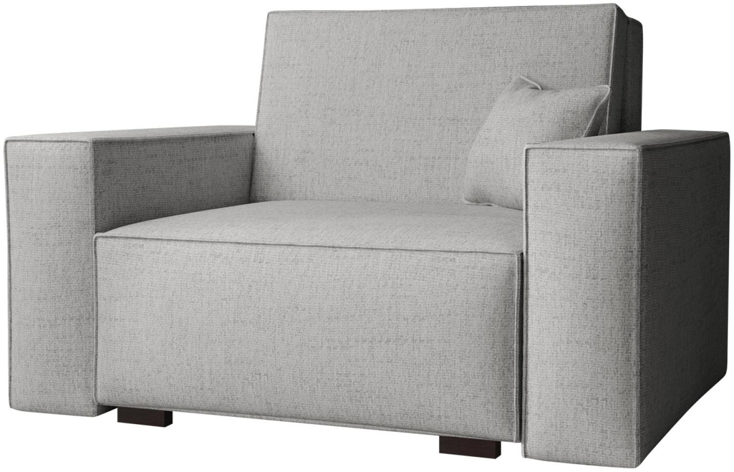 Schlafsofa Sofa Viva Duo I (Farbe: Neve 80) Bild 1