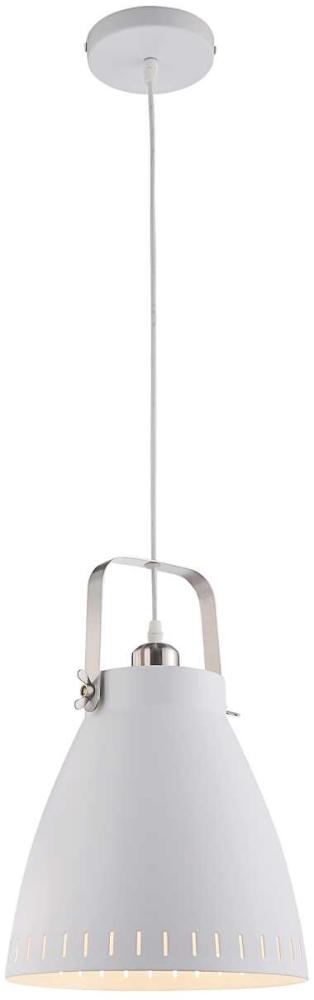 EVA Leuchten Direkt Pendelleuchte, weiss 1xE27 60W Innenleuchte, IP20 13450 Bild 1