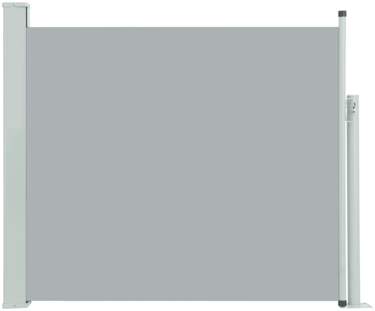 vidaXL Ausziehbare Seitenmarkise 100x300 cm Grau 48374 Bild 1