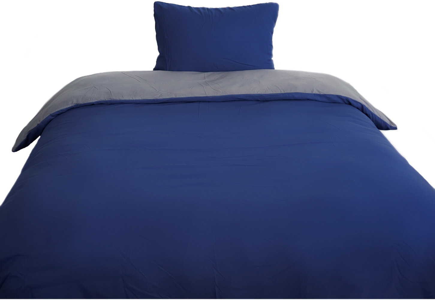 Microfaser Wende-Bettwäsche mit Reißverschluss, für Einzel- und Doppelbett 155 x 220 cm + 80 x 80 cm Bild 1