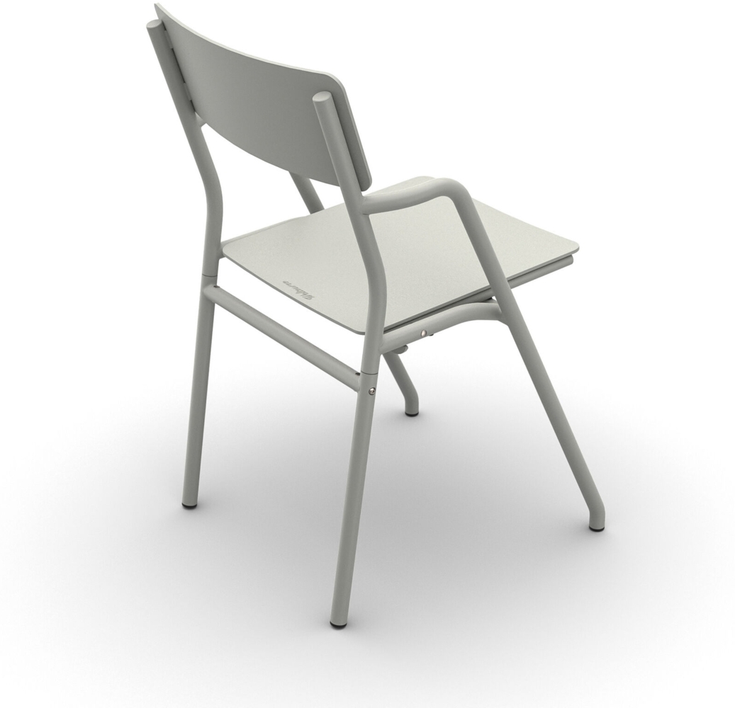 Flip-up Chair - Gartenstuhl achatgrau Bild 1