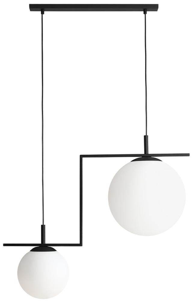 Pendelleuchte ZAC 2BM Schwarz 110 cm Bild 1