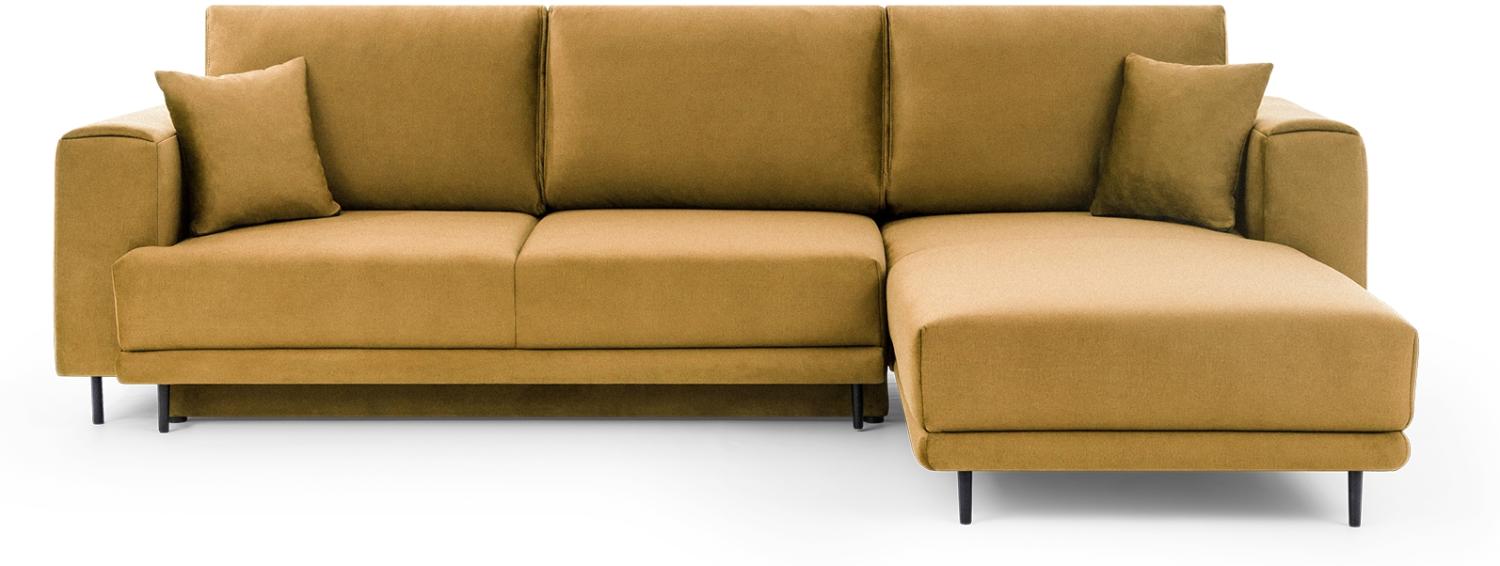 ELTAP 'Dalia' Ecksofa, Gelb, 95 x 190 x 289 cm, Rechts Bild 1