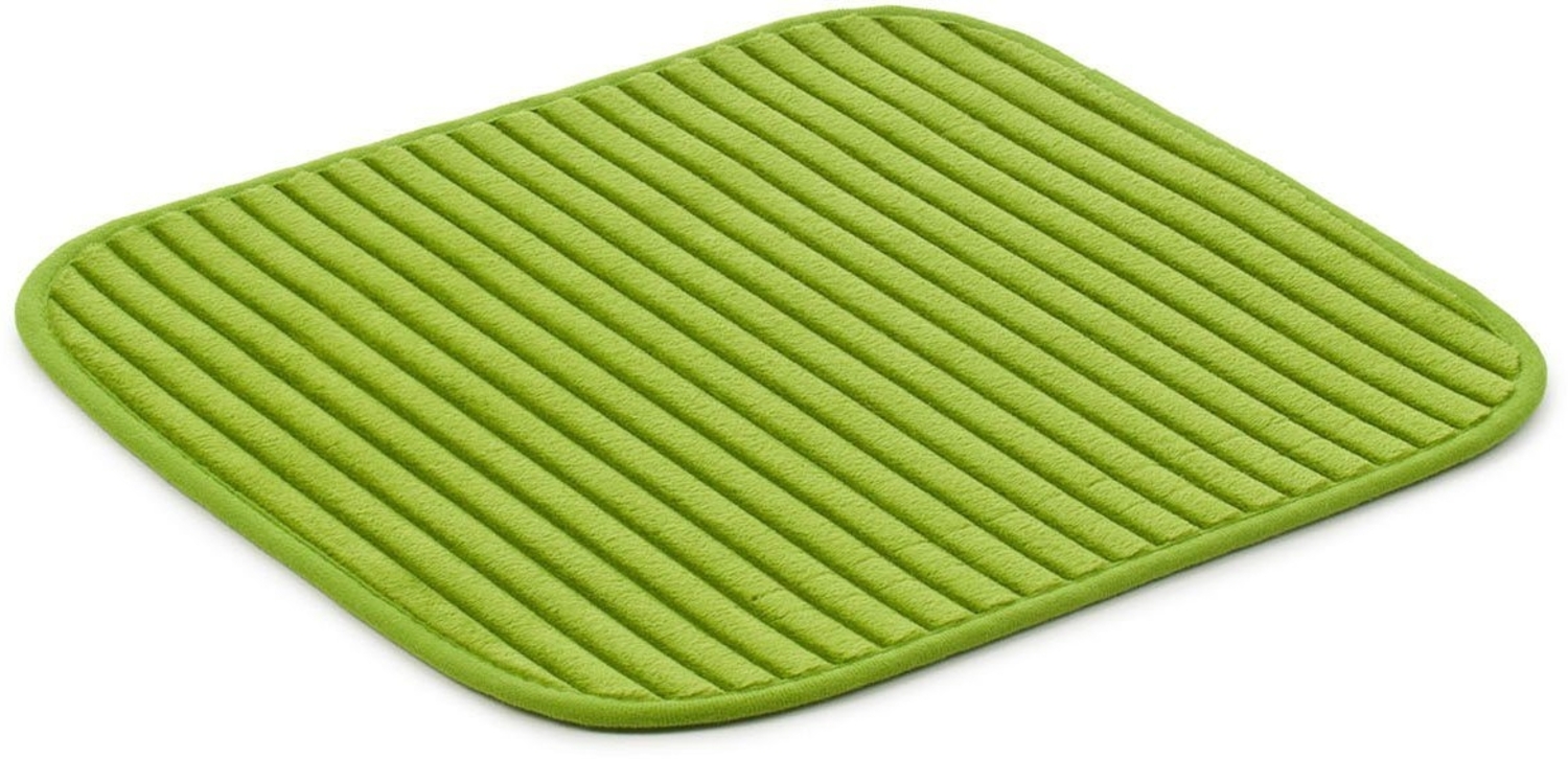 Gözze Badematte Berlin, Höhe 7 mm, rutschhemmend beschichtet, fußbodenheizungsgeeignet, Polyester, rechteckig, Badteppich, Uni Farben, Cord Optik, waschbar Bild 1