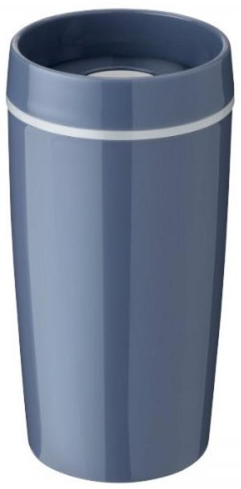 Rig-Tig BRING-IT To-Go Becher Blue, Trinkbecher, Becher, Kunststoff, Silikon, Blau, 340 ml, Z00253 Bild 1