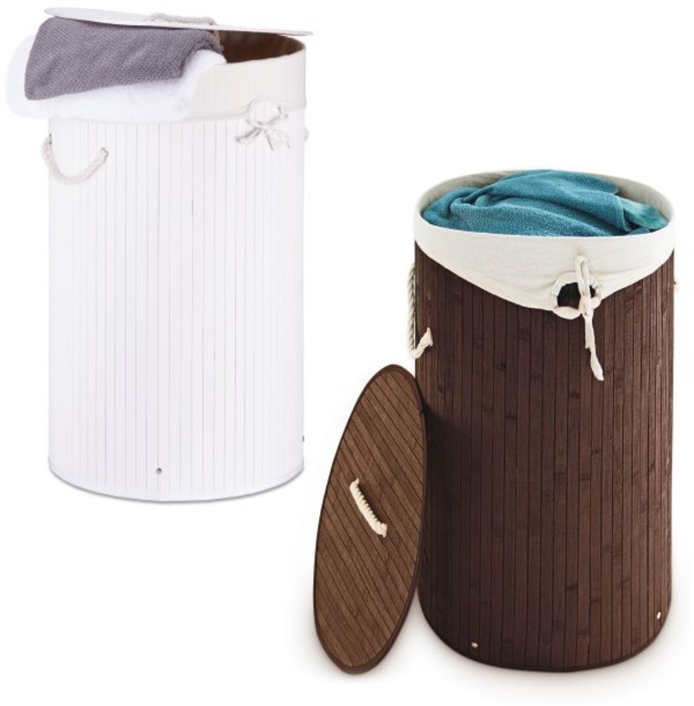 2 x Wäschekorb rund Bild 1