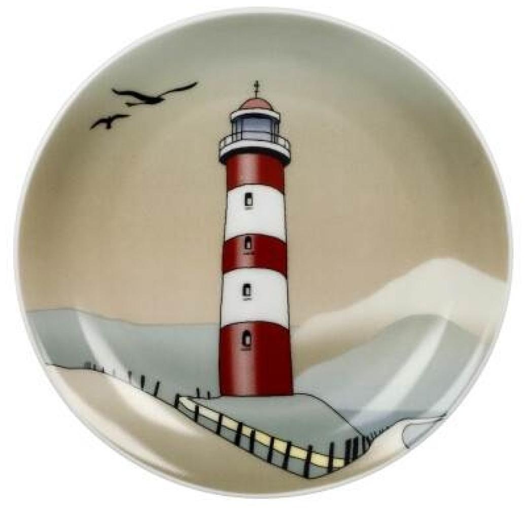 Goebel Miniteller Lighthouse, Dekoteller mit Aufhänger, Scandic Home, Fine Bone China, Bunt, 10 cm, 23101641 Bild 1