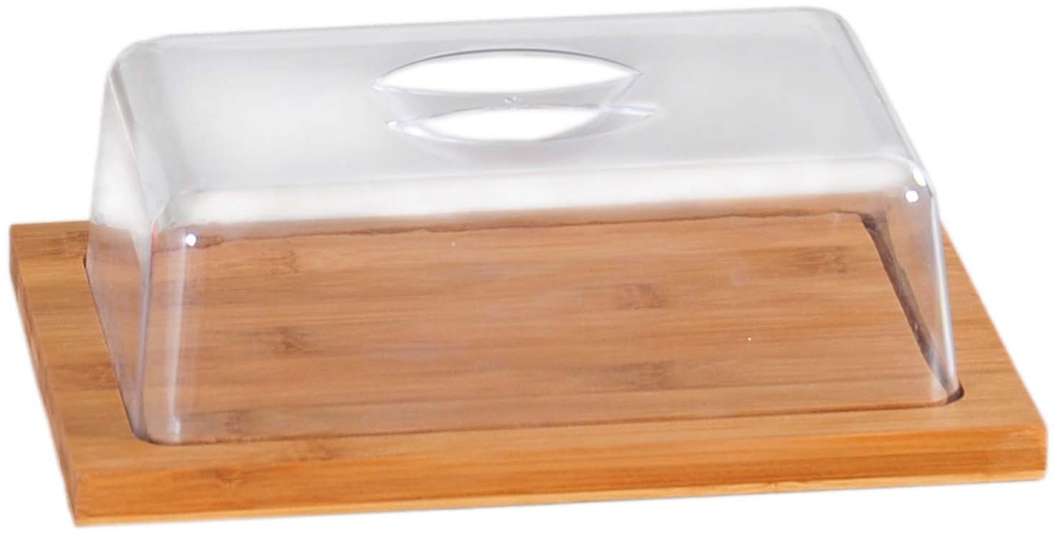 KESPER 58643 Käseglocke / Frischhalteglocke mit Haube 25 x 20 x 8 cm Bild 1