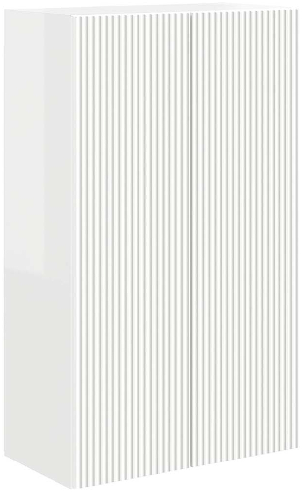 vidaXL TV-Wandschrank Hochglanz Weiß 59,5 x 31 x 100 cm Holzwerkstoff 892373 Bild 1