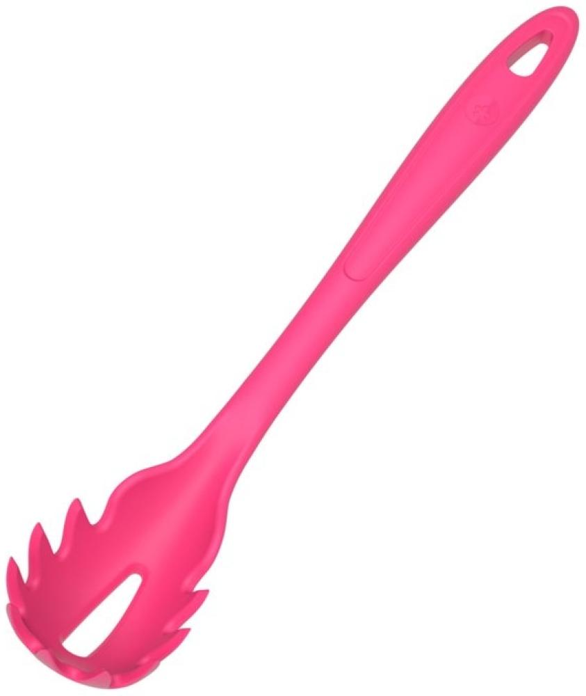 Kochblume Nudellöffel Pastalöffel Pink Bild 1