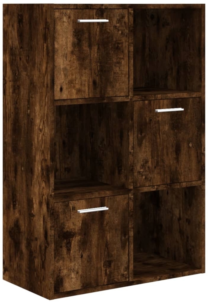 vidaXL Lagerschrank Räuchereiche 60x29,5x90 cm 815453 Bild 1