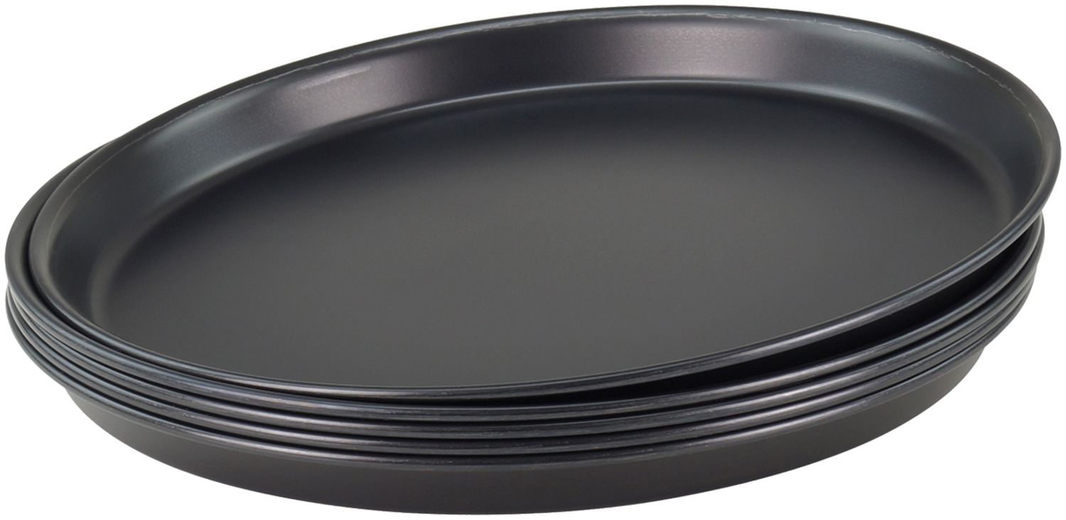 Pizzablech rund aus Blaublech PB_Ø28cm/5 Stück Bild 1