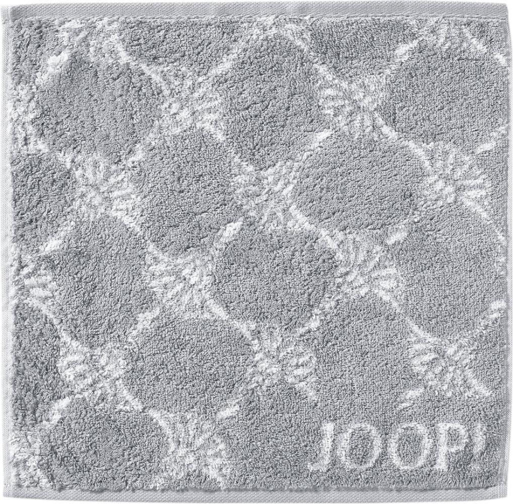 JOOP Frottier Handtücher Cornflower|Seiftuch 30x30 cm| silber Bild 1