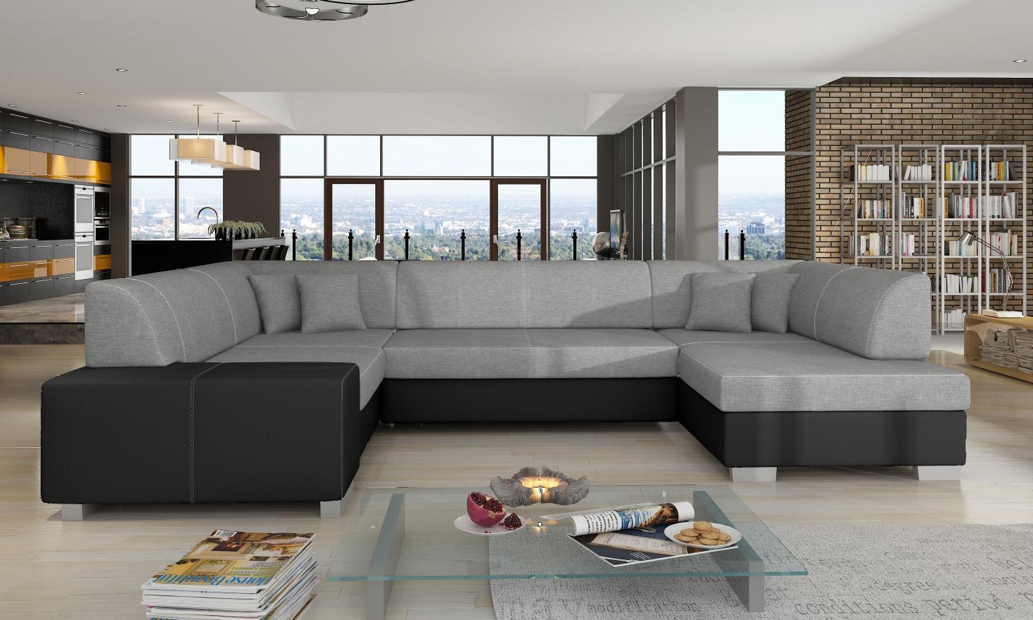 Wohnideebilder Havana Grau Ecksofas & Eckcouches Hv26 Bild 1