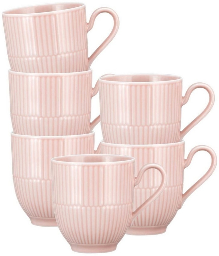 Seltmann Weiden Amina Henkelbecher 0,36 l 6er Set Rosé Bild 1