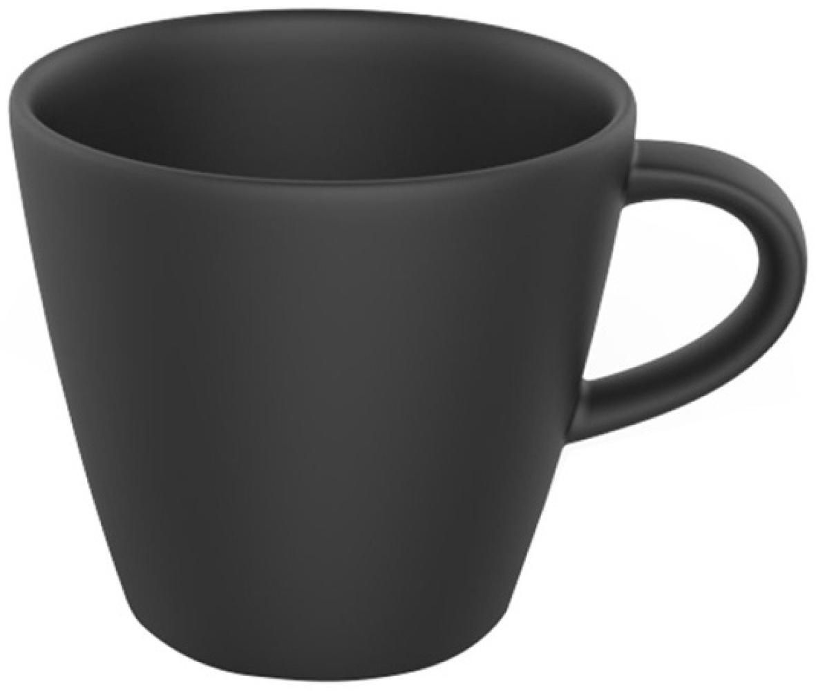 Villeroy & Boch Manufacture Rock Kaffeetasse schwarz 150 ml Bild 1