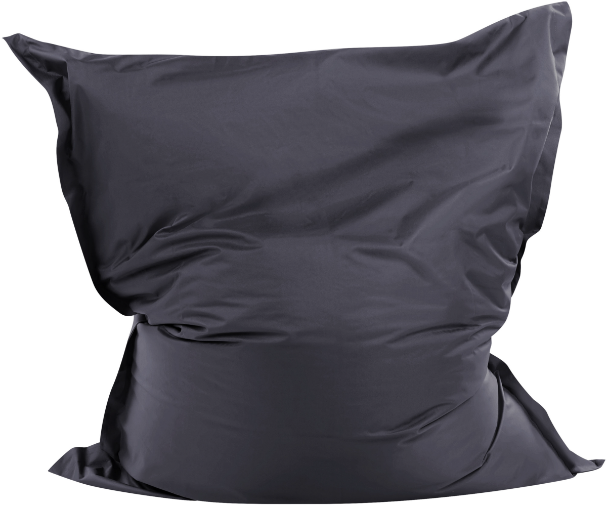 Großer Sitzsack Schwarz FUZZY Bild 1