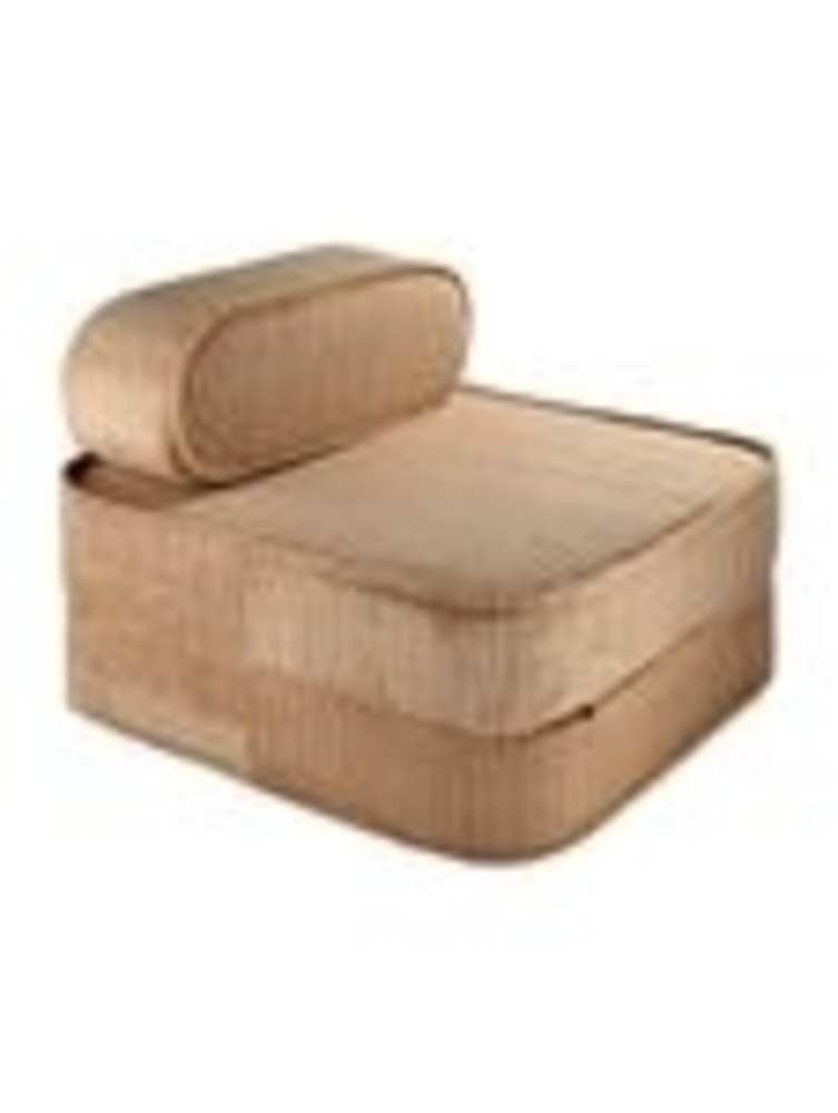 Wigiwama Flipp Chair / Kindersessel / Klappsessel / Gästebett Toffee Bild 1