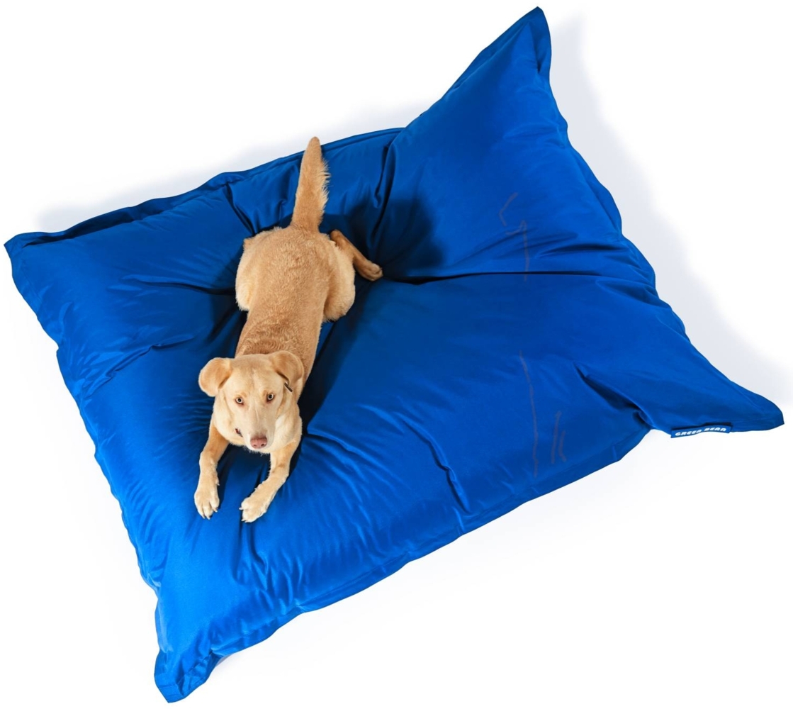 Green Bean® Hundebett für mittlere & große Hunde 120x160cm Hundekissen - Blau Bild 1
