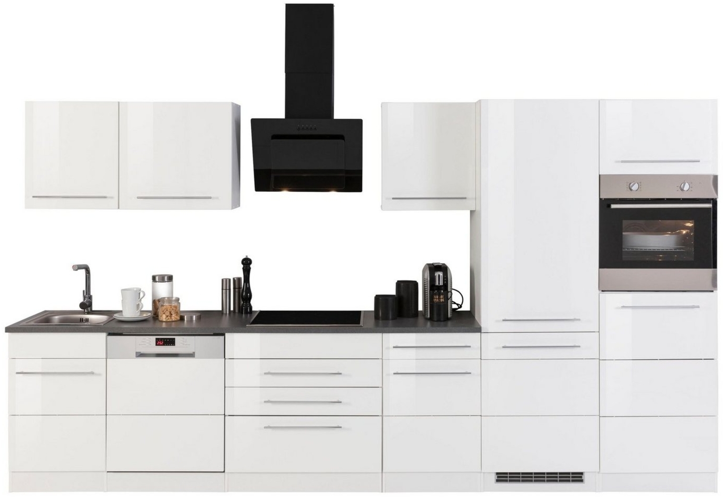 KOCHSTATION Küchenzeile KS-Trient, ohne E-Geräte, Breite 360 cm Bild 1