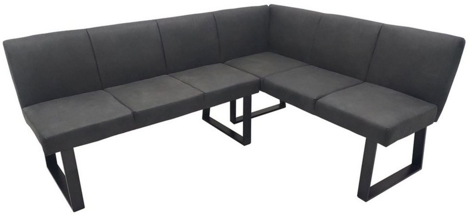 HTI-Living Eckbank Esszimmerbank 192 x 152 cm (Stück, 1-St, 1 Eckbank), Sitzbank Polsterbank Kunstlederbezug Metallgestell Bild 1
