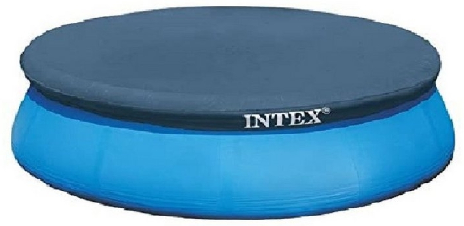 Intex Abdeckplane für Easy-Set pool 3,66 m, blau, 366x366x0,1 cm, 28022 Bild 1