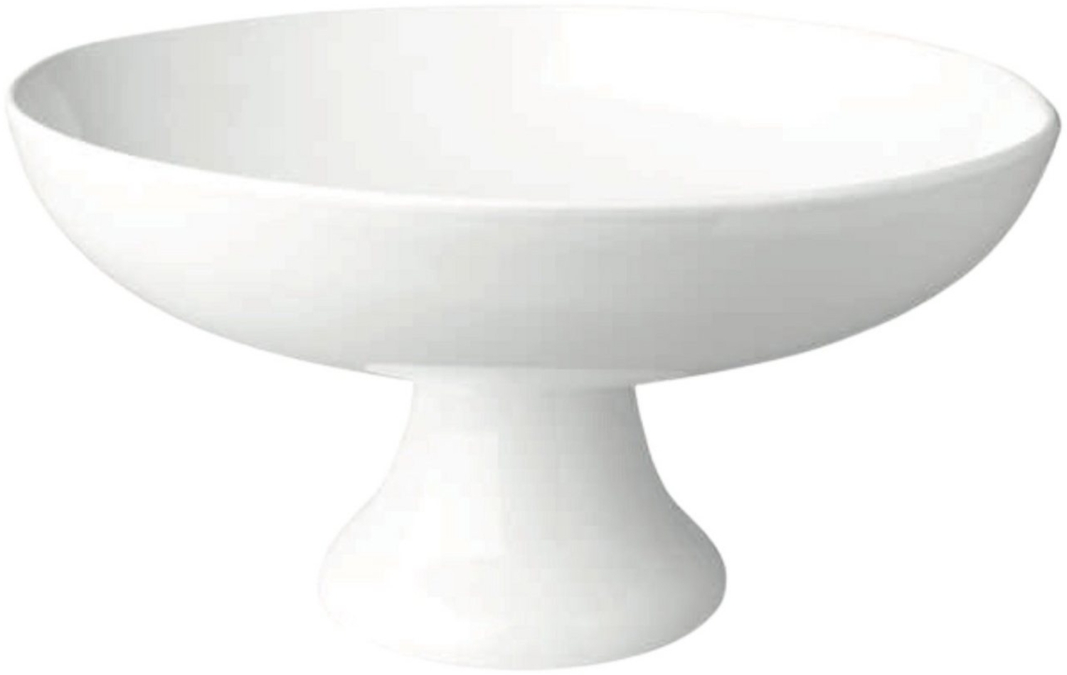 ASA Selection grande Schale auf Fuß, Dessertschale, Dekoschale, Steingut, Weiß, Ø 14 cm, 2789147 Bild 1