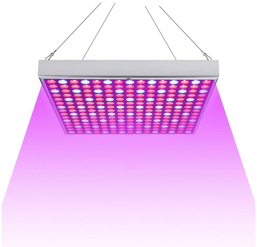 Clanmacy Pflanzenlampe 45W LED Pflanzenlampe 225 Rot Blau LEDs Grow Lampe, Vollspektrum Bild 1