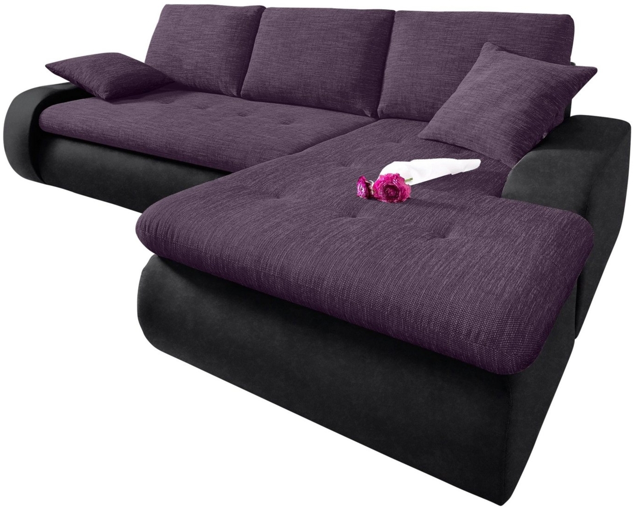 TRENDMANUFAKTUR Ecksofa Indie, L-Form, wahlweise XL oder XXL Bild 1