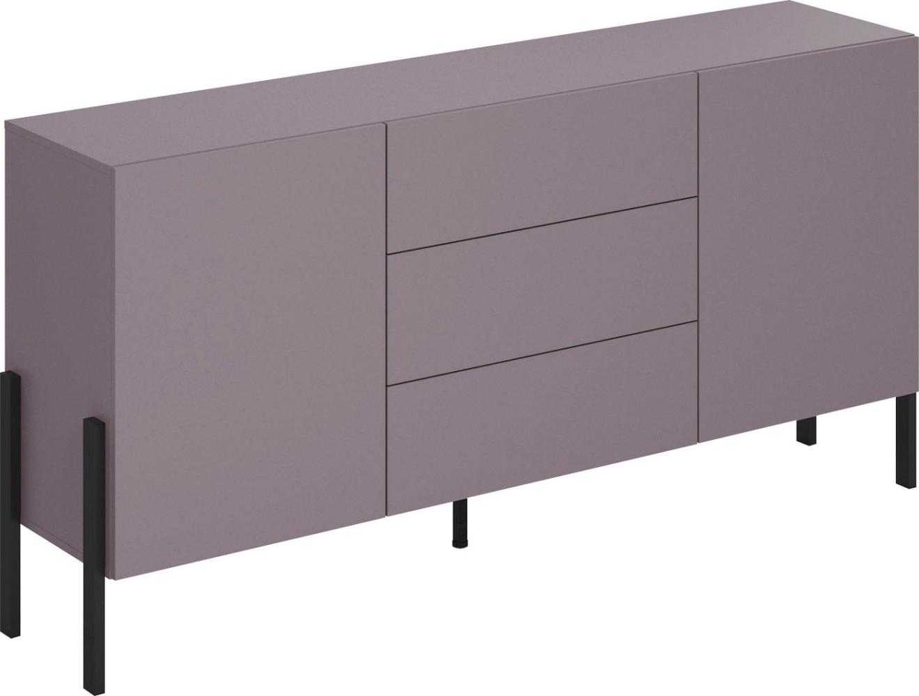 INOSIGN Sideboard Jukon, Breite 150 bzw. 180 cm, moderne grifflose Kommode, Schubladenschrank 2 Türen/3 Schubkästen, push-to-open-Funktion Bild 1