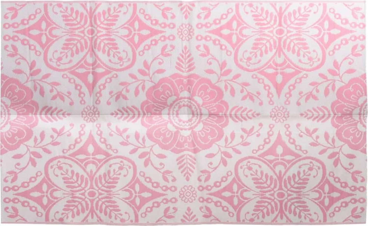 vidaXL Outdoor-Teppich ARAKIL Rosa 160x230 cm PP 310458 Bild 1