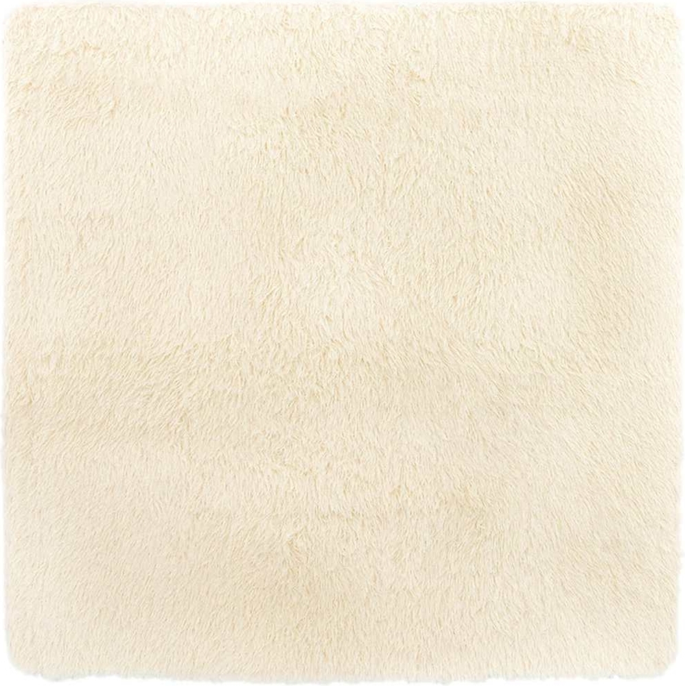 vidaXL Teppich Shaggy Hochflor NAVARRA Creme 200x200 cm Polyester 4102879 Bild 1