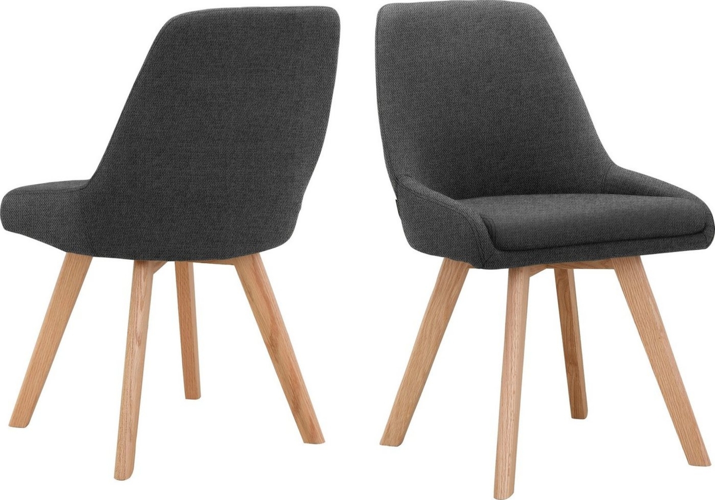 INOSIGN Esszimmerstuhl Dilla, TOPSELLER! (Set, 1 St), im 1er und 2er Set, Webstoff Bezug, Sitzhöhe 48 cm, Küchenstuhl Bild 1