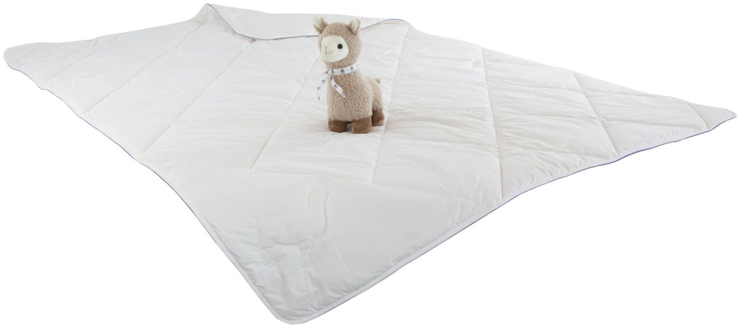 Irisette Naturhaarbettdecke Steppbett Irisette Alpaka + 1 Gratis Plüsch Alpaka, Produktion in DE, Füllung: 100% Alpakahaar, hohe Feuchtigkeitsaufnahme und -ableitung, antibakteriell Bild 1