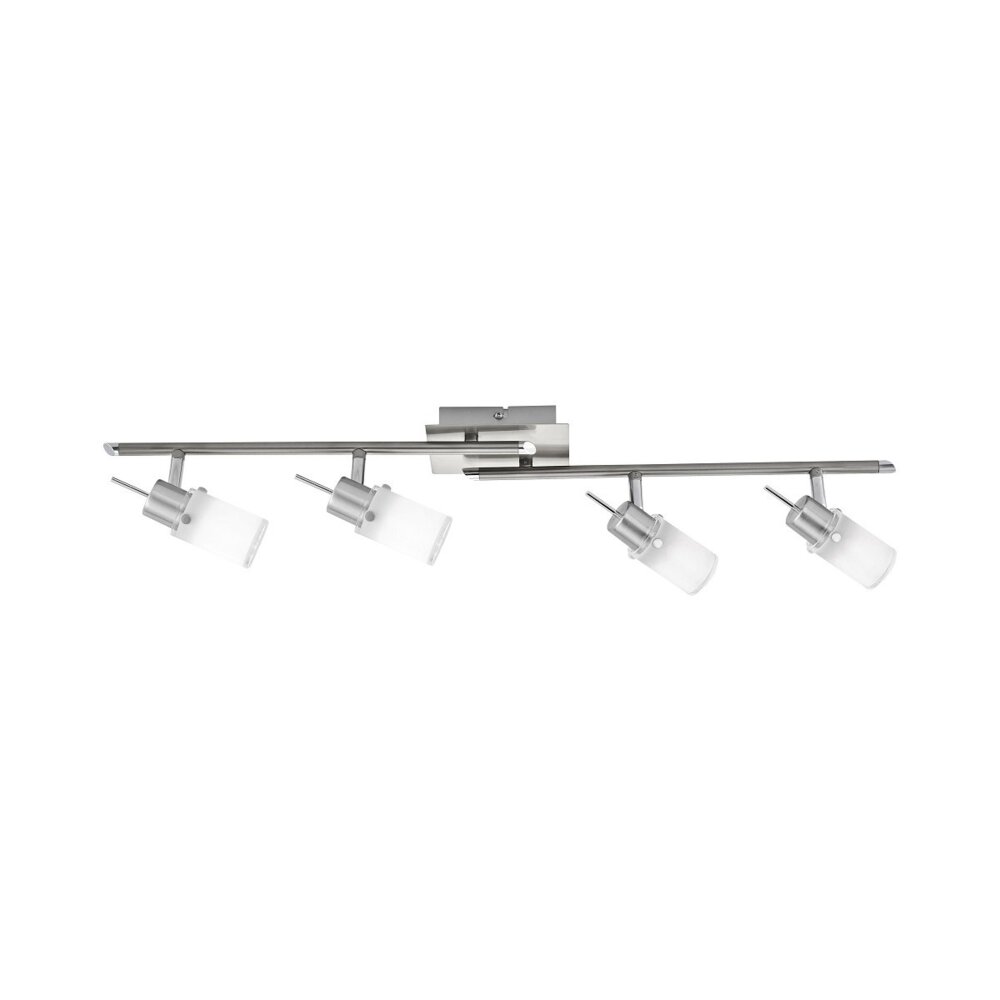 MAX LED Leuchten Direkt Deckenleuchte, stahl 4xGU10 4W 3000K Innenleuchte, IP20 11461 Bild 1