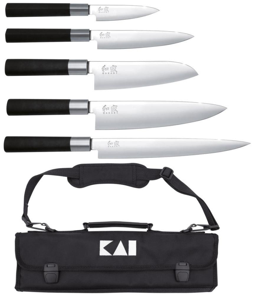 KAI Wasabi Black Europa Messer Set DM-0781EU67 Bild 1